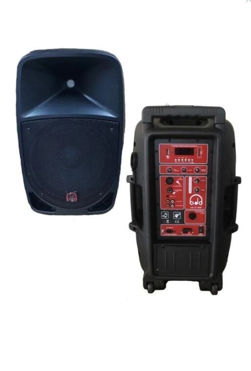 Odo CA-12 VHF Taşınabilir Akülü El & Yaka Telsiz Mikrofonlu Hoparlör