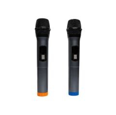 Odo CA-12 UHF Taşınabilir Hoparlör – 12 İnç, Akülü, Bluetooth, Çift El Telsiz Mikrofonlu